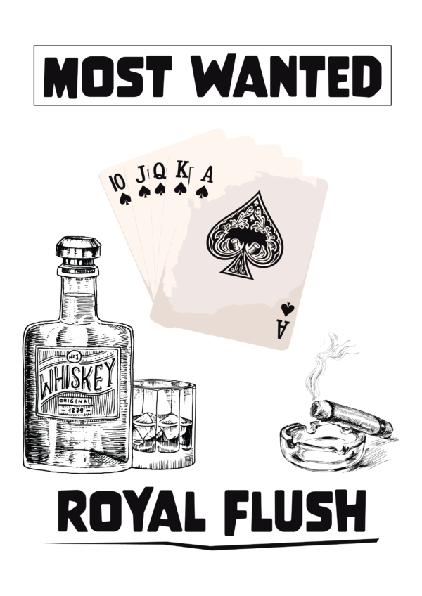 Camisa "Royal Flush"