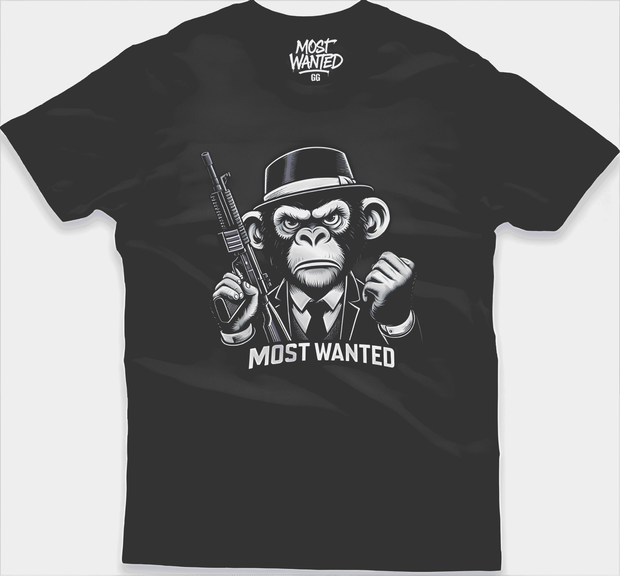 Camisa Gangsta Chimp